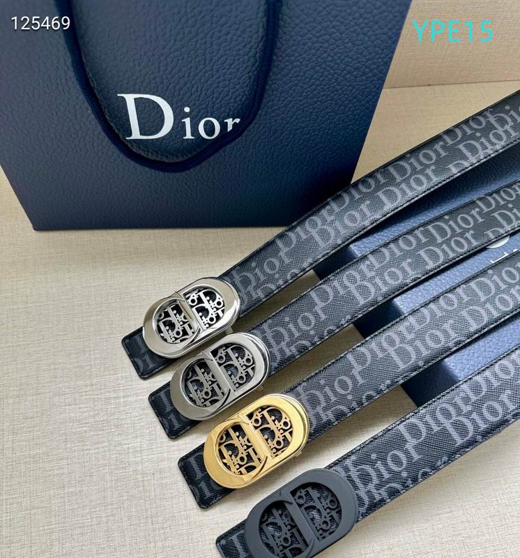 Dior belt 35mmX95-125cm XH05